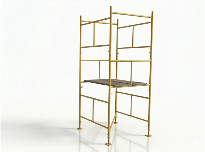 Andaime tubular de encaixe