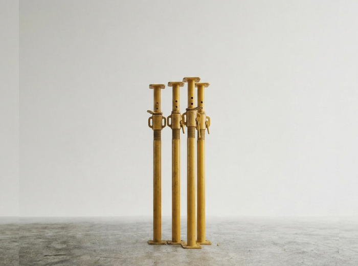 Escoras metálicas para laje